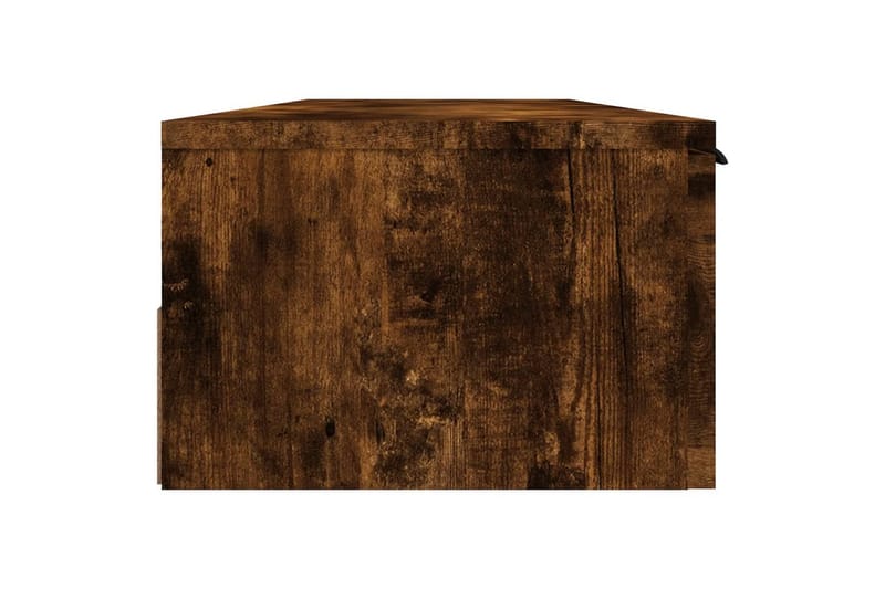 beBasic vægskab 102x30x20 cm konstrueret træ røget egetræsfarve - Brun - Opbevaring - Hylder & Reoler - Væghylde & vægreol