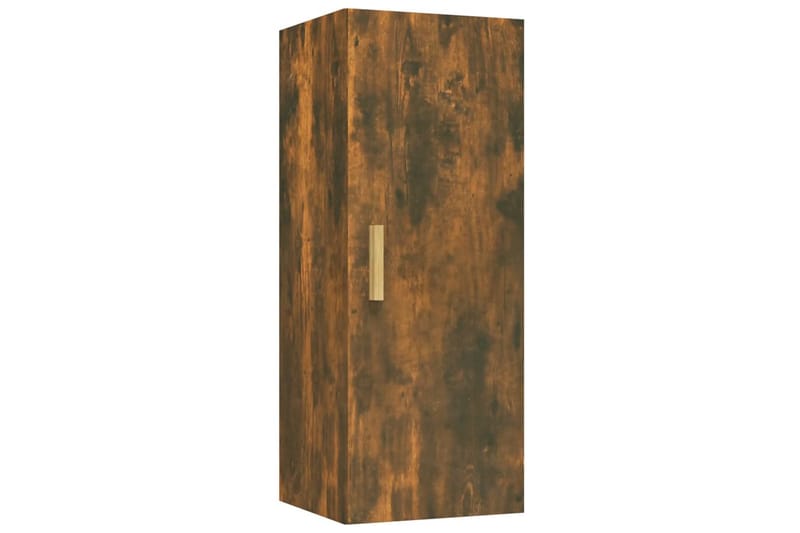 beBasic vægskab 34,5x34x90 cm konstrueret træ røget egetræsfarve - Brun - Opbevaring - Hylder & Reoler - Væghylde & vægreol