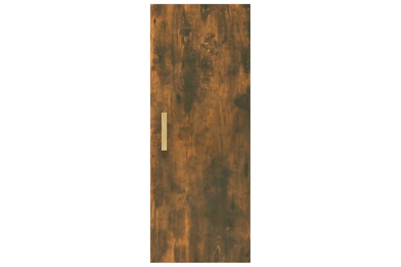 beBasic vægskab 34,5x34x90 cm konstrueret træ røget egetræsfarve - Brun - Opbevaring - Hylder & Reoler - Væghylde & vægreol