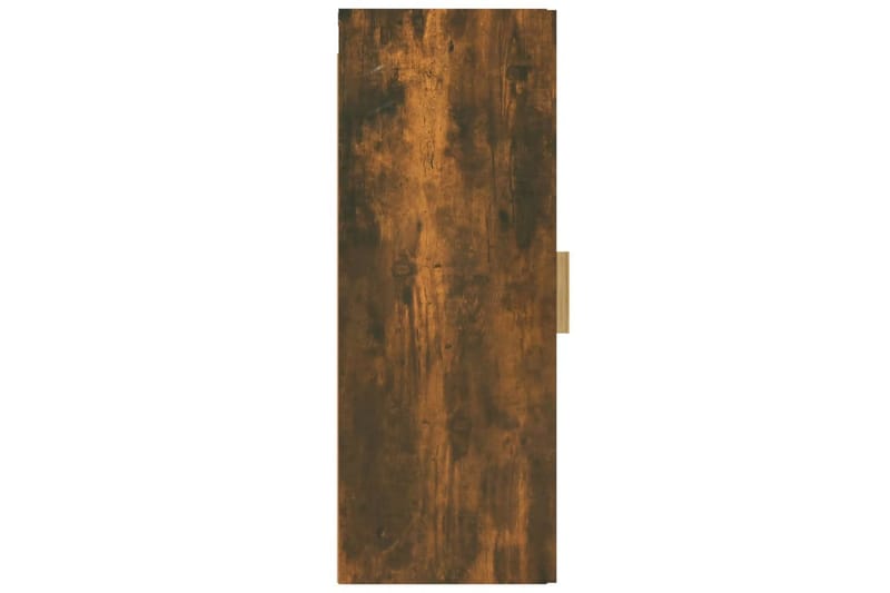beBasic vægskab 34,5x34x90 cm konstrueret træ røget egetræsfarve - Brun - Væghylde & vægreol