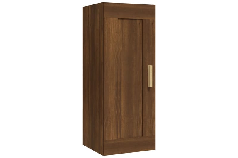 beBasic vægskab 35x34x90 cm konstrueret træ brun egetræsfarve - Brun - Opbevaring - Hylder & Reoler - Væghylde & vægreol