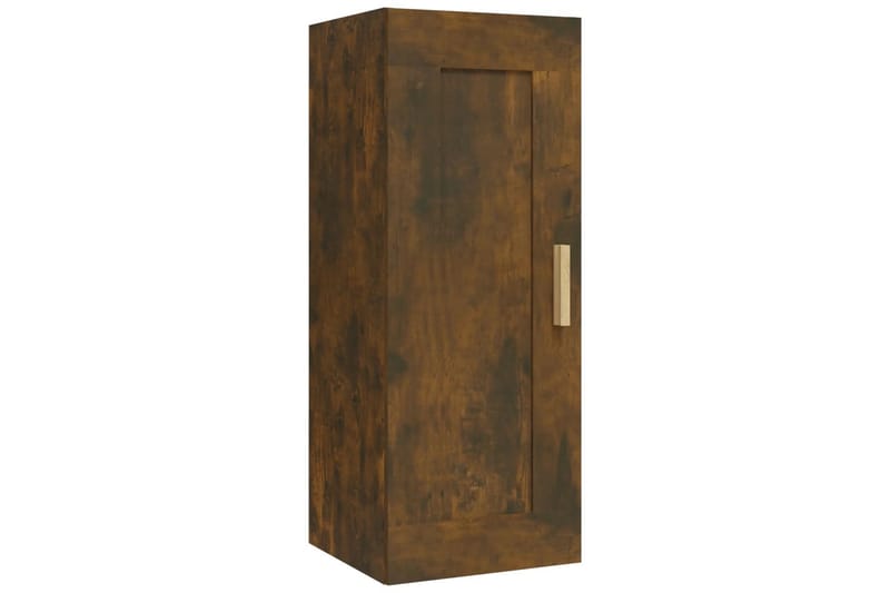 beBasic vægskab 35x34x90 cm konstrueret træ røget egetræsfarve - Brun - Opbevaring - Hylder & Reoler - Væghylde & vægreol