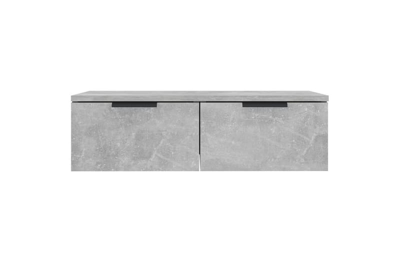 beBasic vægskab 68x30x20 cm konstrueret træ betongrå - GrÃ¥ - Opbevaring - Hylder & Reoler - Væghylde & vægreol