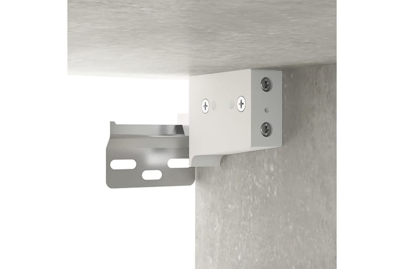 beBasic vægskab 68x30x20 cm konstrueret træ betongrå - GrÃ¥ - Opbevaring - Hylder & Reoler - Væghylde & vægreol