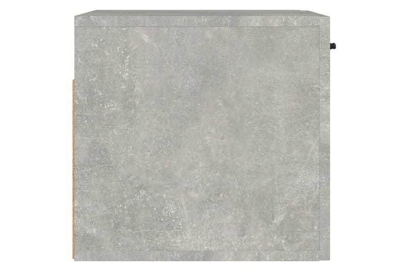 beBasic vægskab 80x35x36,5 cm konstrueret træ betongrå - GrÃ¥ - Opbevaring - Hylder & Reoler - Væghylde & vægreol