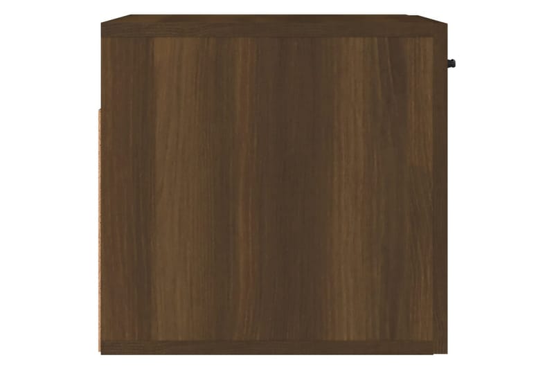 beBasic vægskab 80x35x36,5 cm konstrueret træ brun egetræsfarve - Brun - Opbevaring - Hylder & Reoler - Væghylde & vægreol