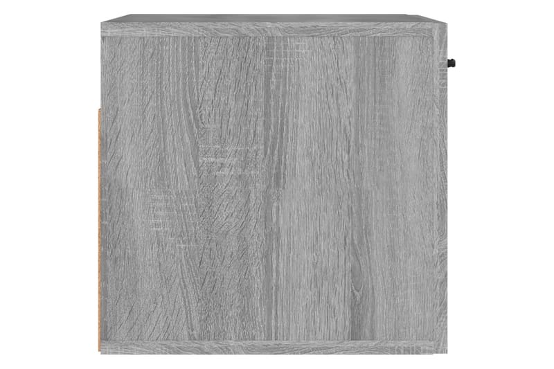 beBasic vægskab 80x35x36,5 cm konstrueret træ grå sonoma-eg - GrÃ¥ - Væghylde & vægreol