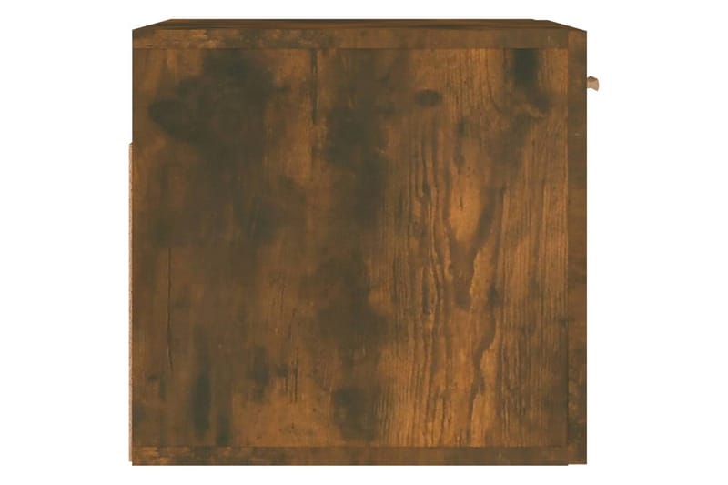 beBasic vægskab 80x35x36,5 cm konstrueret træ røget egetræsfinish - Brun - Opbevaring - Hylder & Reoler - Væghylde & vægreol