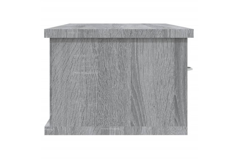 beBasic vægskab 88x26x18,5 cm konstrueret træ grå sonoma-eg - GrÃ¥ - Opbevaring - Hylder & Reoler - Væghylde & vægreol