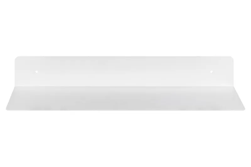 Belleuve Vægmonteret Hylde 50 cm - Hvid - Opbevaring - Hylder & Reoler