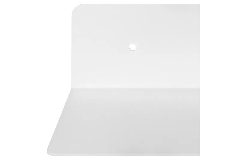 Belleuve Vægmonteret Hylde 50 cm - Hvid - Opbevaring - Hylder & Reoler