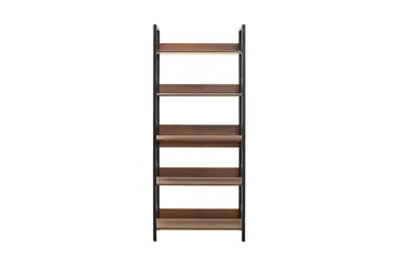 Ajkati Bogreol 73 cm i Valnød - Brun - Opbevaring - Hylder & Reoler - Bogreol