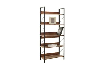 Ajkati Bokhylle 73x35 cm Brun - Hanah Home - Opbevaring - Hylder & Reoler - Bogreol