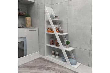 Ampelio Bogreol 100 cm i Malet Træ - Hvid - Opbevaring - Hylder & Reoler - Bogreol