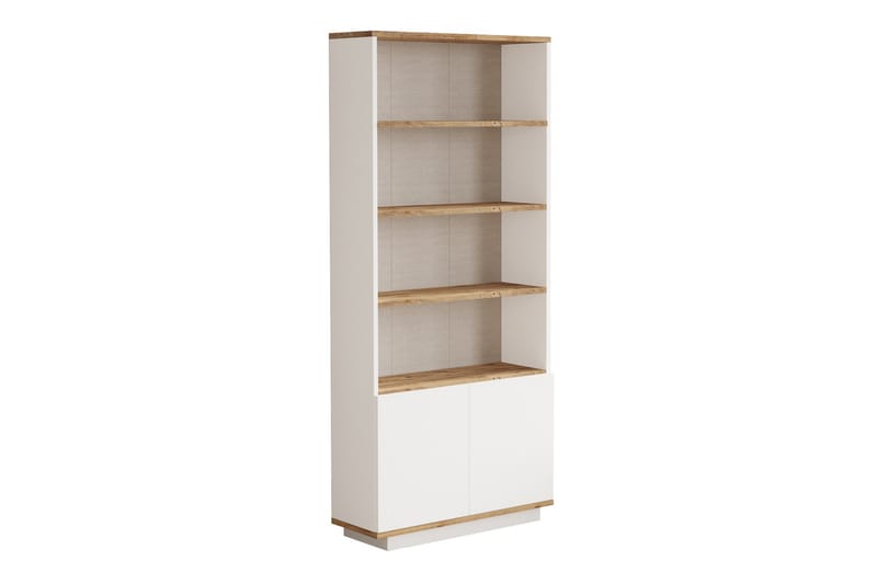 Anari Bogreol 77,5 cm - Brun/Hvid - Opbevaring - Hylder & Reoler - Bogreol