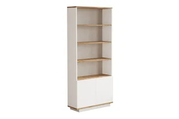 Anari Bogreol 77,5 cm i Eg - Hvid - Opbevaring - Hylder & Reoler - Bogreol