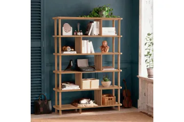 Andifli Bogreol 120x168,5 cm - Brun - Opbevaring - Hylder & Reoler - Bogreol