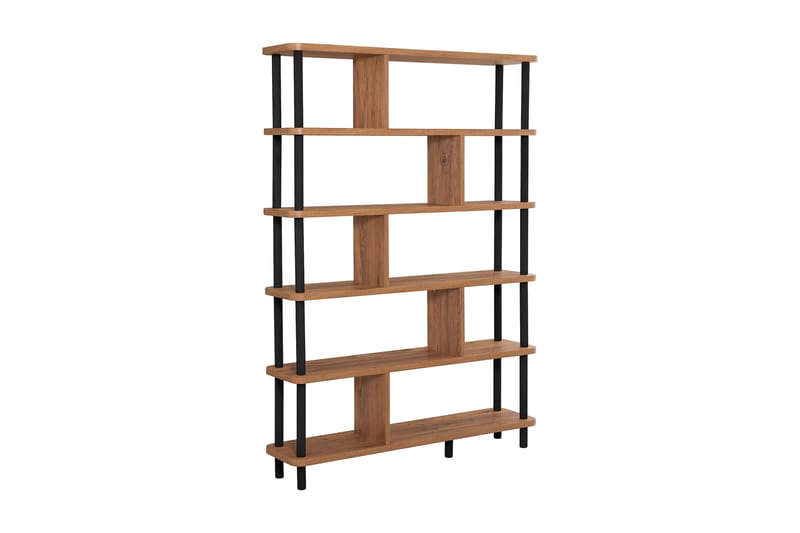 Andifli Bogreol 120x168,5 cm - Sort - Opbevaring - Hylder & Reoler - Bogreol