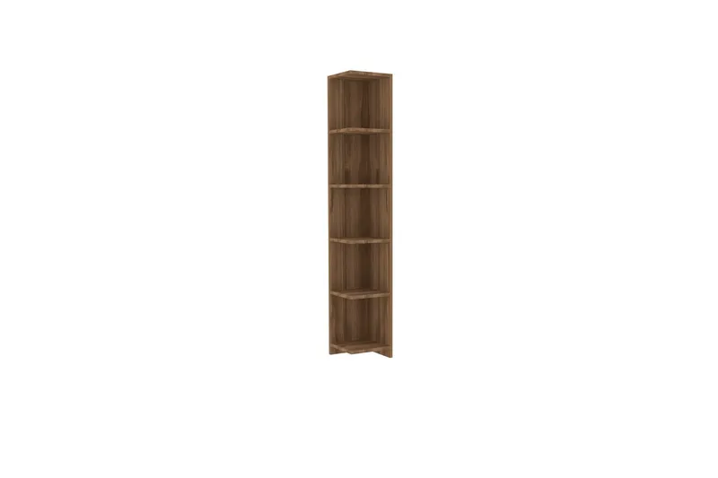 Andifli Bogreol 25 cm i Valnød - Brun - Opbevaring - Hylder & Reoler - Bogreol