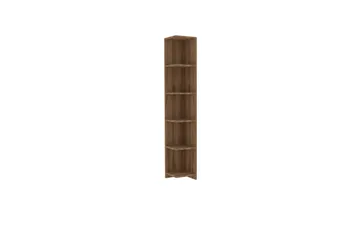 Andifli Bogreol 25x160 cm - Brun - Opbevaring - Hylder & Reoler - Bogreol