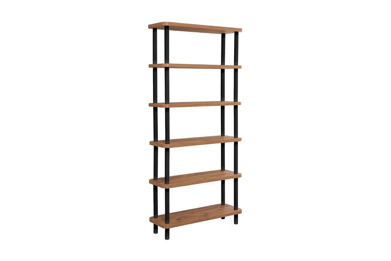 Andifli Bogreol 80x168,5 cm - Sort - Opbevaring - Hylder & Reoler - Bogreol