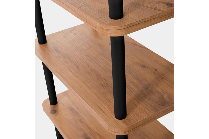 Andifli Bogreol 80x168,5 cm - Sort - Opbevaring - Hylder & Reoler - Bogreol