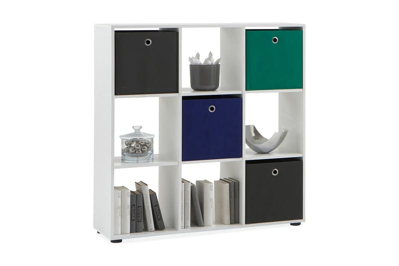 Arnim Reol 105 cm - Hvid - Opbevaring - Hylder & Reoler - Bogreol