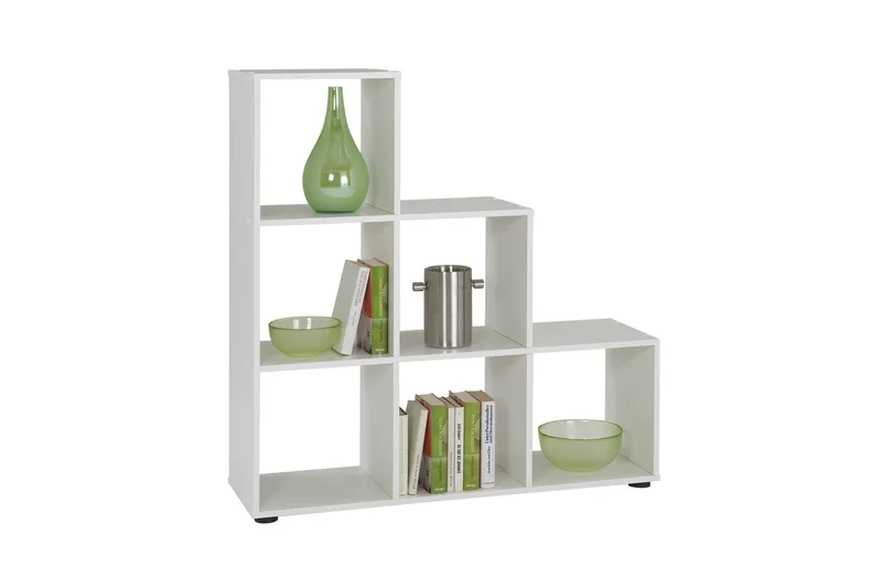 Arnim Reol 105 cm Trappetrin, Hvid