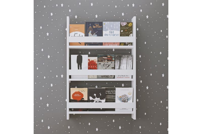 Bogreol Artemis 3 Hvid - Hvid - Opbevaring - Hylder & Reoler - Bogreol