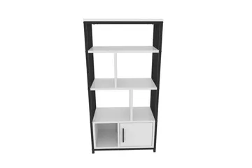 Bogreol Arven Hvid / Sort