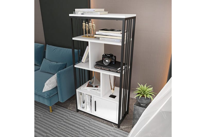 Bogreol Arven Hvid / Sort - Hvid / Sort - Opbevaring - Hylder & Reoler - Bogreol