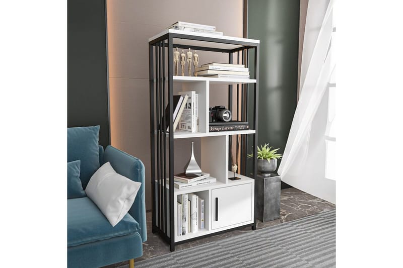 Bogreol Arven Hvid / Sort - Hvid / Sort - Opbevaring - Hylder & Reoler - Bogreol