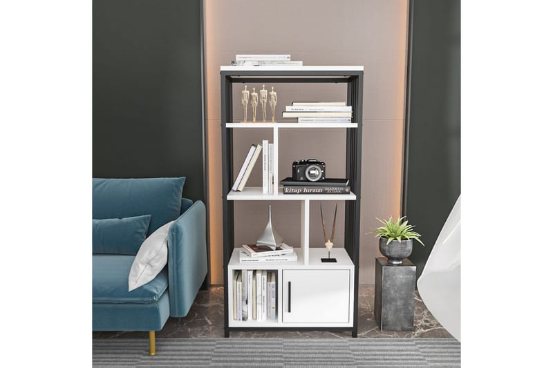 Bogreol Arven Hvid / Sort - Hvid / Sort - Opbevaring - Hylder & Reoler - Bogreol