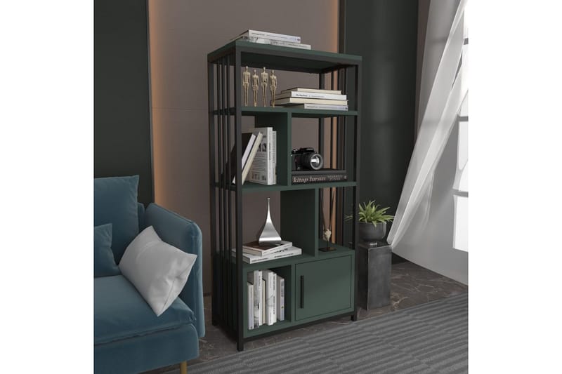 Bogreol Arven Sort / Grøn - Sort / Grøn - Opbevaring - Hylder & Reoler - Bogreol