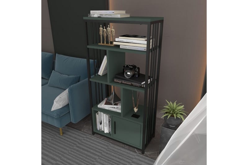 Bogreol Arven Sort / Grøn - Sort / Grøn - Opbevaring - Hylder & Reoler - Bogreol
