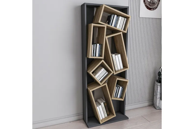 Bloemendal Bogreol 63 cm i Eg - Eg - Opbevaring - Hylder & Reoler - Bogreol