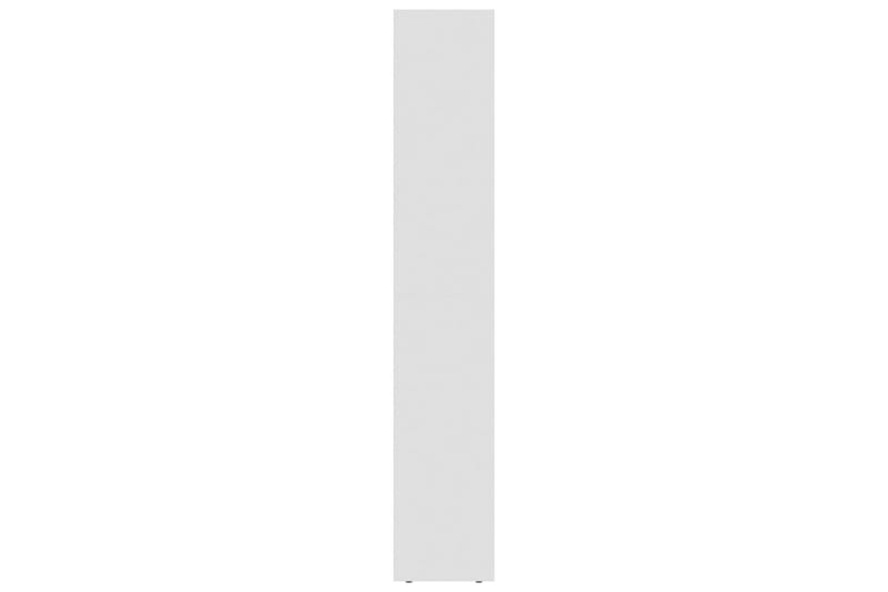 Bogreol 36X30X171 cm Spånplade Hvid - Bogreol