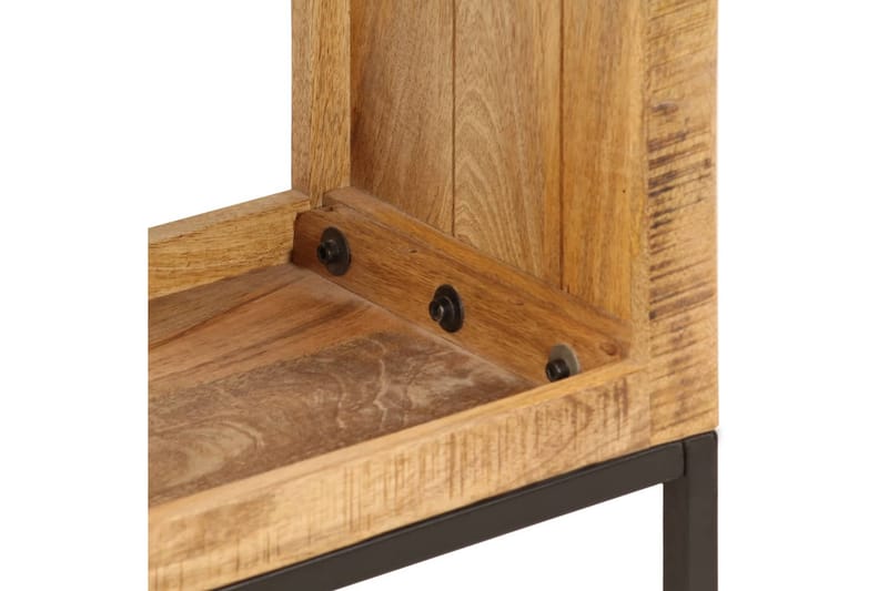 Bogreol 40 X 30 X 175 Cm Massivt Mangotræ - Brun - Opbevaring - Hylder & Reoler - Bogreol