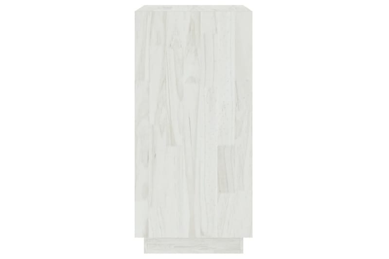 bogreol 40x35x71 cm massivt fyrretræ hvid - Hvid - Opbevaring - Hylder & Reoler - Bogreol