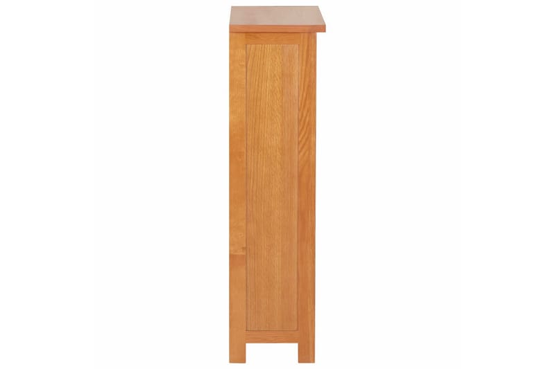 Bogreol 45x22,5x82 cm Massivt Egetræ - Opbevaring - Hylder & Reoler - Bogreol