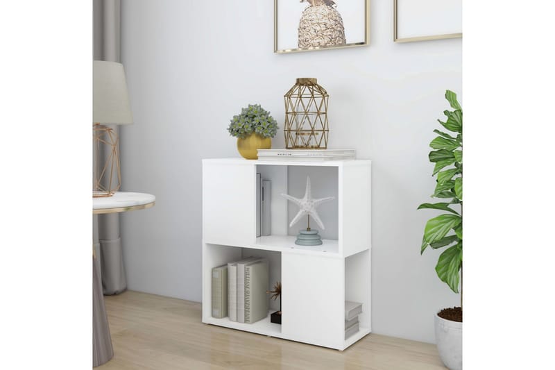 bogreol 60x24x63 cm spånplade hvid - Hvid - Opbevaring - Hylder & Reoler - Bogreol