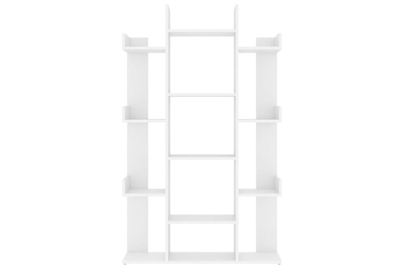 bogreol 86x25,5x140 cm spånplade hvid - Hvid - Opbevaring - Hylder & Reoler - Bogreol