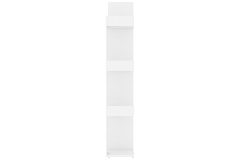 bogreol 86x25,5x140 cm spånplade hvid - Hvid - Opbevaring - Hylder & Reoler - Bogreol