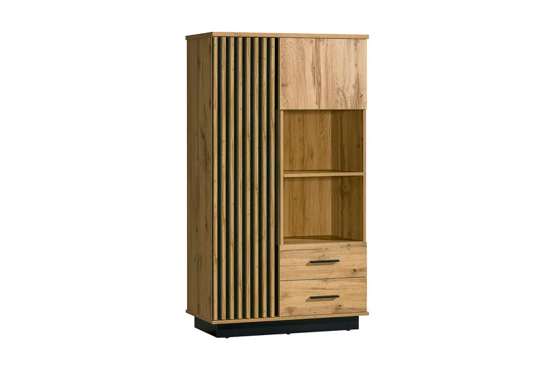 Bogreol i Eg, Sort|Brun