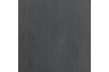 bogreol med 3 hylder 80x30x105 cm massivt fyrretræ grå - Grå - Opbevaring - Hylder & Reoler - Bogreol