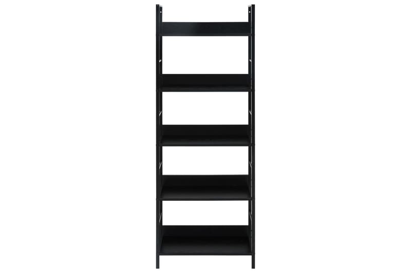 Bogreol Med 5 Hylder 60X27,6X158,5 cm Spånplade Sort - Opbevaring - Hylder & Reoler - Bogreol