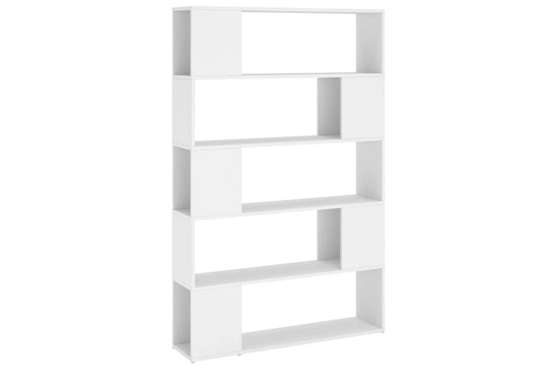 bogreol/rumdeler 100x24x155 cm spånplade hvid - Hvid - Opbevaring - Hylder & Reoler - Bogreol