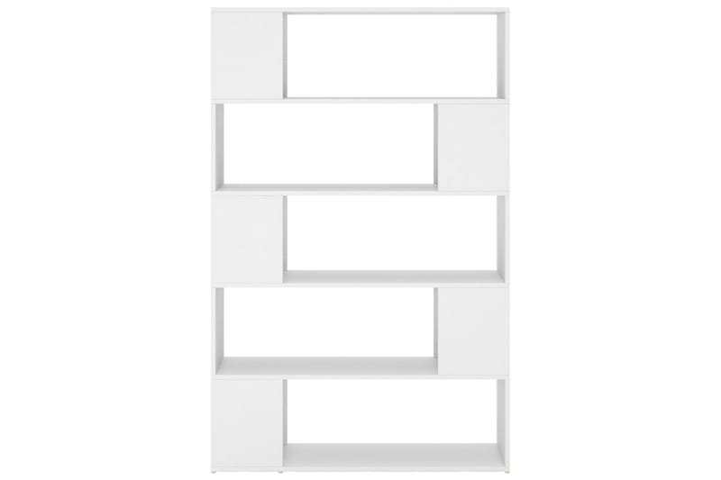 bogreol/rumdeler 100x24x155 cm spånplade hvid - Hvid - Opbevaring - Hylder & Reoler - Bogreol