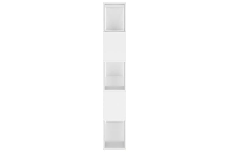 bogreol/rumdeler 100x24x155 cm spånplade hvid - Hvid - Bogreol