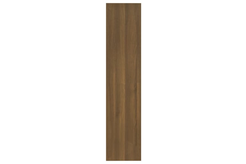 bogreol/rumdeler 60x30x135 cm konstrueret træ brun eg - Brun - Opbevaring - Hylder & Reoler - Bogreol
